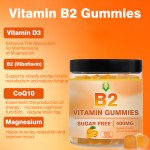 Vitamin B2 Gummies Factory - 400mg D3 Coenzyme Q10