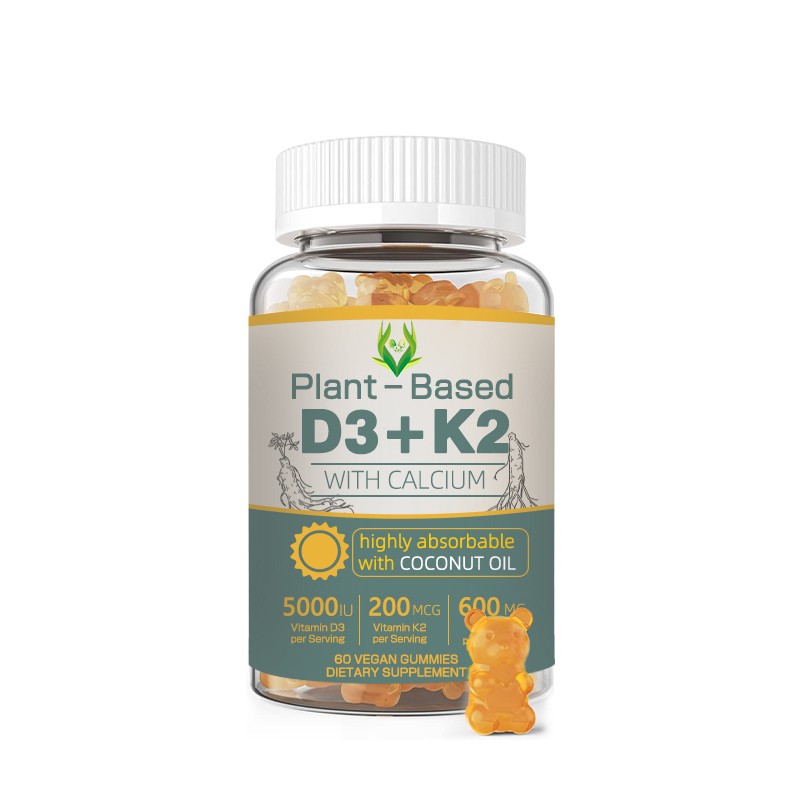 Vitamin D3 K2 Gummies Manufacturer - Calcium Bone Joint