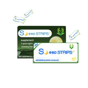 Melatonin Sleep Strips Supplier - 3mg Oral Film Sleep Quality