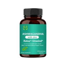 Organic Ashwagandha Capsules Manufacturer - Zinc Black Pepper Sleep