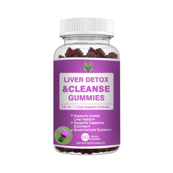 Liver Cleanse Gummies Manufacturer - 14 in 1 Milk Thistle Formula