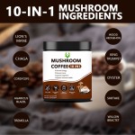 Mushroom Coffee Supplier - 10 Mushrooms Ground Coffee