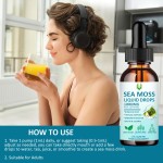 Sea Moss Liquid Drops Supplier - 60ml 10000mg Antioxidant
