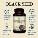 Organic Black Seed Softgels Supplier - 1250mg Heart Health