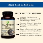 Organic Black Seed Softgels Supplier - 1250mg Heart Health