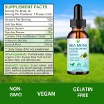 Sea Moss Liquid Drops Supplier - 60ml 10000mg Antioxidant