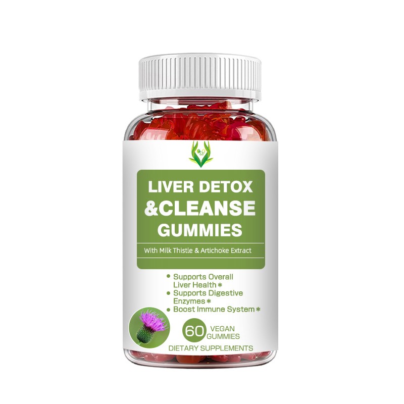 Liver Detox Gummies Factory - Milk Thistle Digestion Support