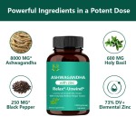 Organic Ashwagandha Capsules Manufacturer - Zinc Black Pepper Sleep