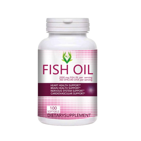 Deep Sea Fish Oil Softgels Manufacturer - 2000mg Immune Vision