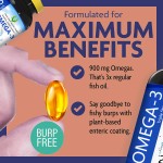 Omega 3 Softgels Factory - Triple Strength Brain Heart