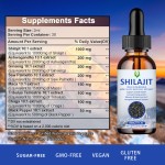 Shilajit Liquid Drops Factory - 85 Trace Minerals Vitamin