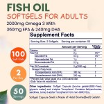 Deep Sea Fish Oil Softgels Manufacturer - 2000mg Immune Vision