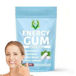 Energy Gum Factory - Sugar Free Mint Fresh Breath
