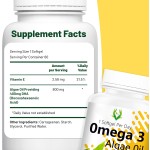 Omega 3 Algae Oil Softgels Supplier - 400mg DHA Cognitive