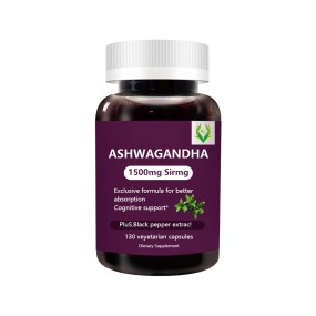 Natural Ashwagandha Capsules Supplier - Black Pepper Stress
