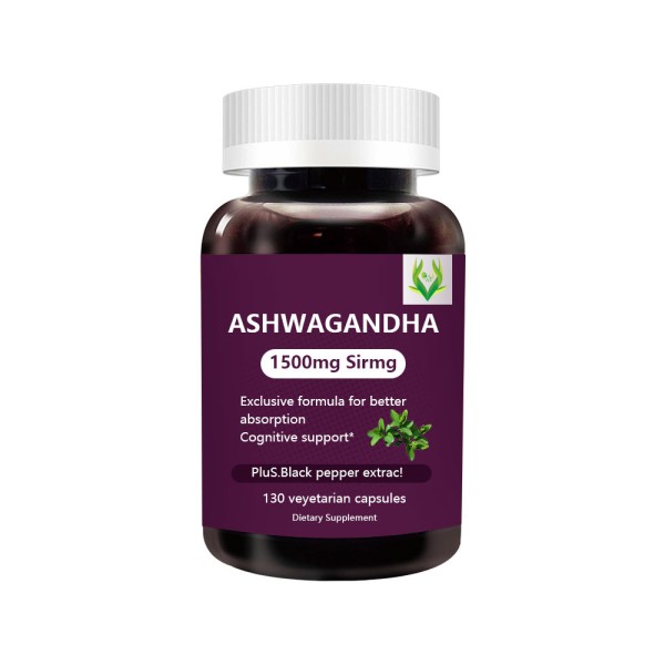 Natural Ashwagandha Capsules Supplier - Black Pepper Stress
