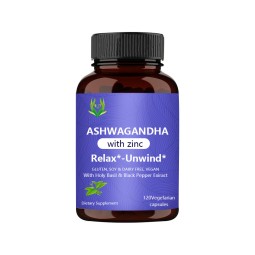 Holy Basil Ashwagandha Capsules Supplier - Zinc Mood Support