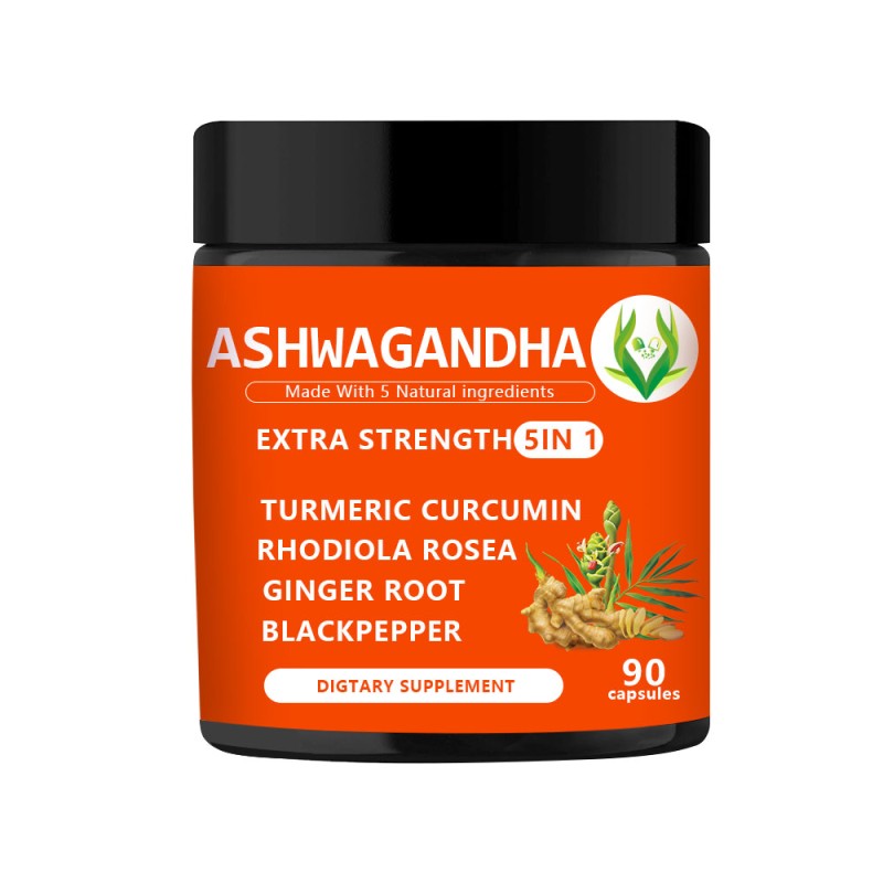 Ashwagandha Extract Capsules Factory - 5 in 1 Immune Support