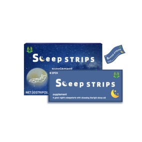 Sleep Strips Manufacturer - 3mg Melatonin B6 Deep Sleep