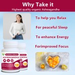 Organic Ashwagandha Capsules Factory - Withanolides Stress Relief