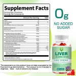 Liver Detox Gummies Supplier - 2000mg Milk Thistle Beet