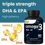 Omega 3 Fish Oil Softgels Supplier - EPA DHA Immune Heart
