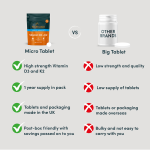 Vitamin D3 K2 Softgel Factory - Vegan Raw Material