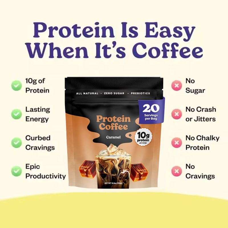 Prebiotics Coffee Powder Manufacturer - Zero Sugar Caramel