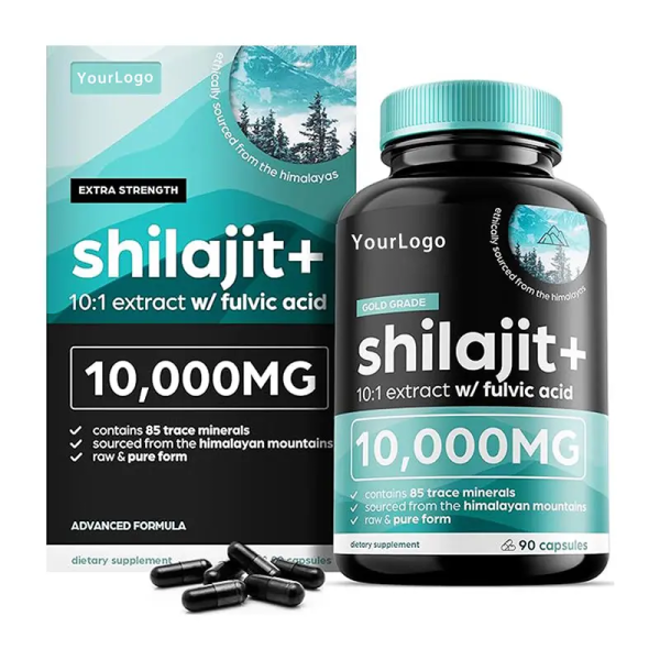 Shilajit Softgel Capsules Factory - Nutrition Supplements Natural Extract Pure
