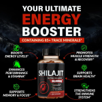 Shilajit Capsules Manufacturer - 85+ Trace Minerals Pure Himalayan Capsule