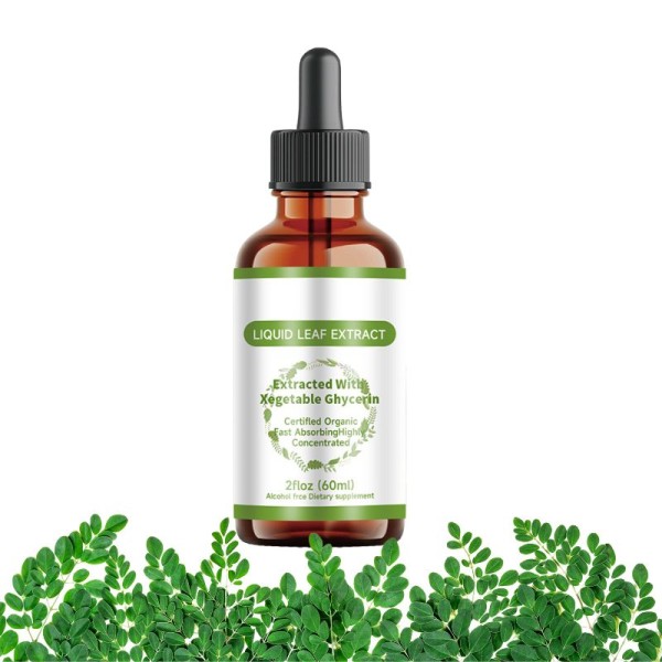 Moringa Drops Factory - OEM ODM Healthy Energy Boost Vegan Supplements