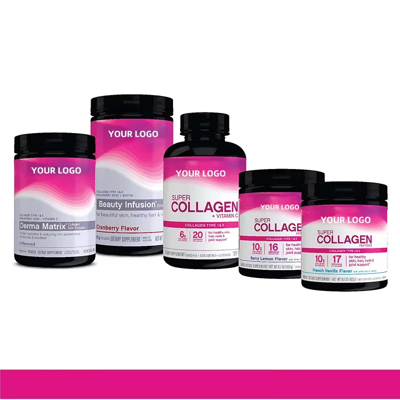 Collagen Powder Supplier - OEM ODM Peptide Hair Nail Skin Care