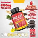 Shilajit Capsules Supplier - Natural Extract for Men Ashwagandha Saw Palmetto