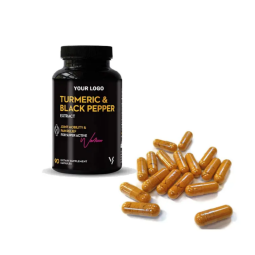 Turmeric Curcumin Capsules Factory - Energy Providing Nutrition