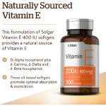 Vitamin E Softgels Manufacturer - Good Sales Volume Formula