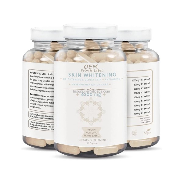 Vitamin C Collagen Capsules Manufacturer - L-Glutathione Anti-Aging