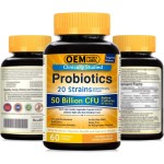 Probiotics Capsules Supplier - 50 Billion CFU Antioxidant