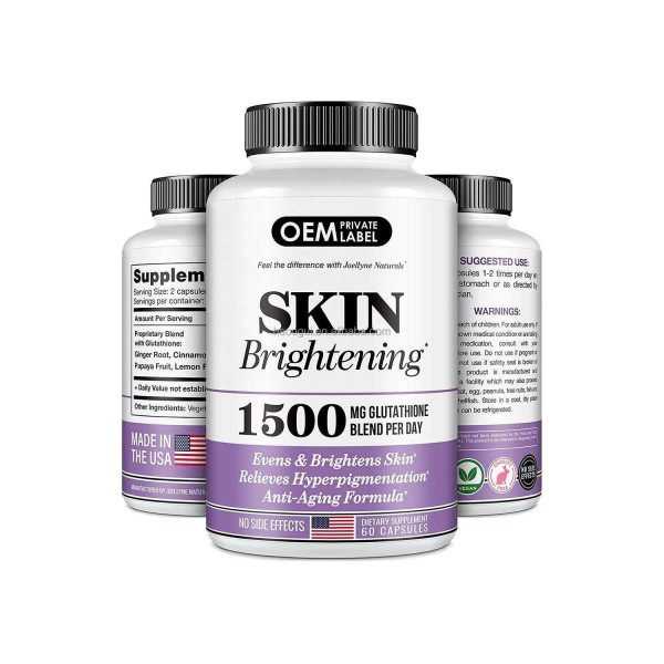 Skin Care Capsules Factory - 1500mg L-Glutathione Blend