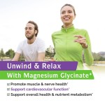 Magnesium Glycinate Capsules Factory - 500mg Muscle Nerve Health