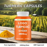 Turmeric Curcumin Capsules Manufacturer - Vegan GMP Support
