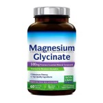 Magnesium Glycinate Capsules Factory - 500mg Muscle Nerve Health