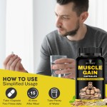 Muscle Gain Capsules Manufacturer - Natural Growth Strength