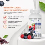 Resveratrol Capsules Supplier - 500mg Vegan Antioxidant