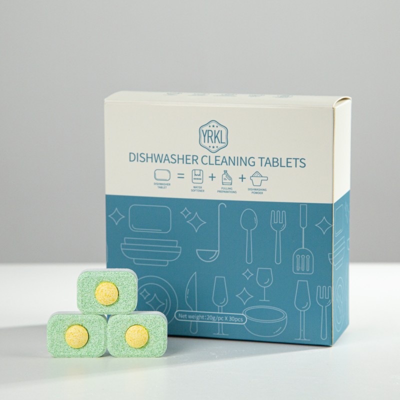 Dishwasher Detergent Manufacturer - Three-in-One Solid Block Powder Salt