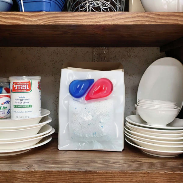 Dishwasher Pods Manufacturer - Solid Disposable Powder Detergent Kitchen Use