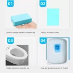 Toilet Bowl Tablets Factory - Blue Bubbles Solid Block