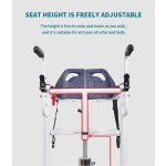 Patient Lift Supplier - Manual Folding Mobile Bathroom Transfer Wheelchair