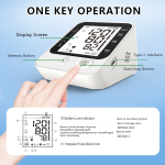 Blood Pressure Monitor Factory - Arm Type Large Screen One-button Operation