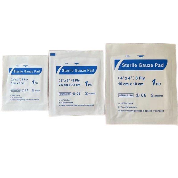 Gauze Sheets Supplier - Disposable Defatting Wound Dressing Emergency Use