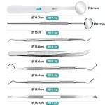 Dental Mirror Supplier - Disposable LED Mouth Mirror Diagnostic Instrument Set